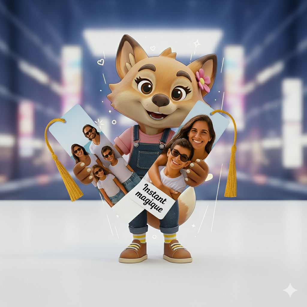 Personalized double-sided bookmark