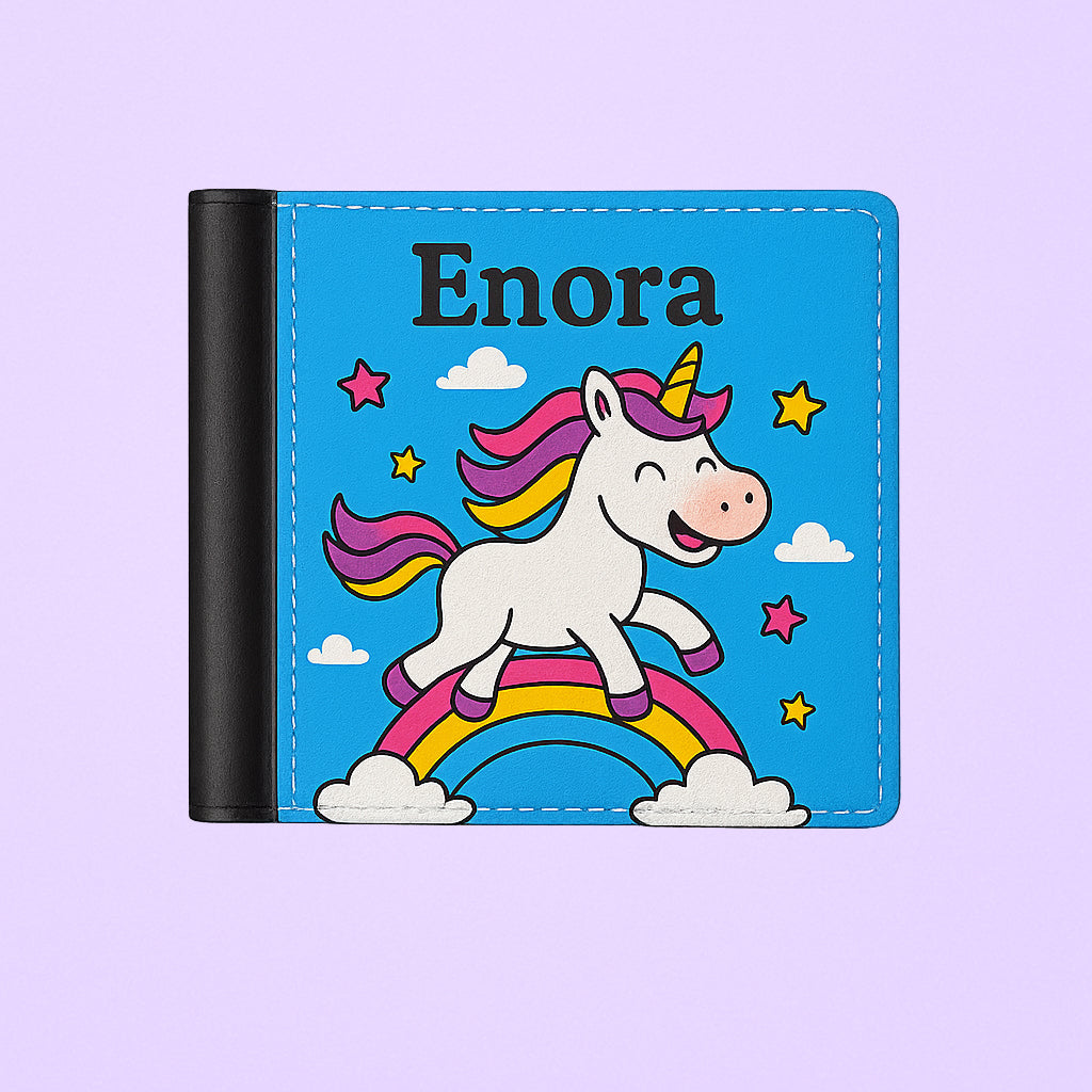 Porte-feuille en sublimation avec design personnalisé, pratique et tendance.