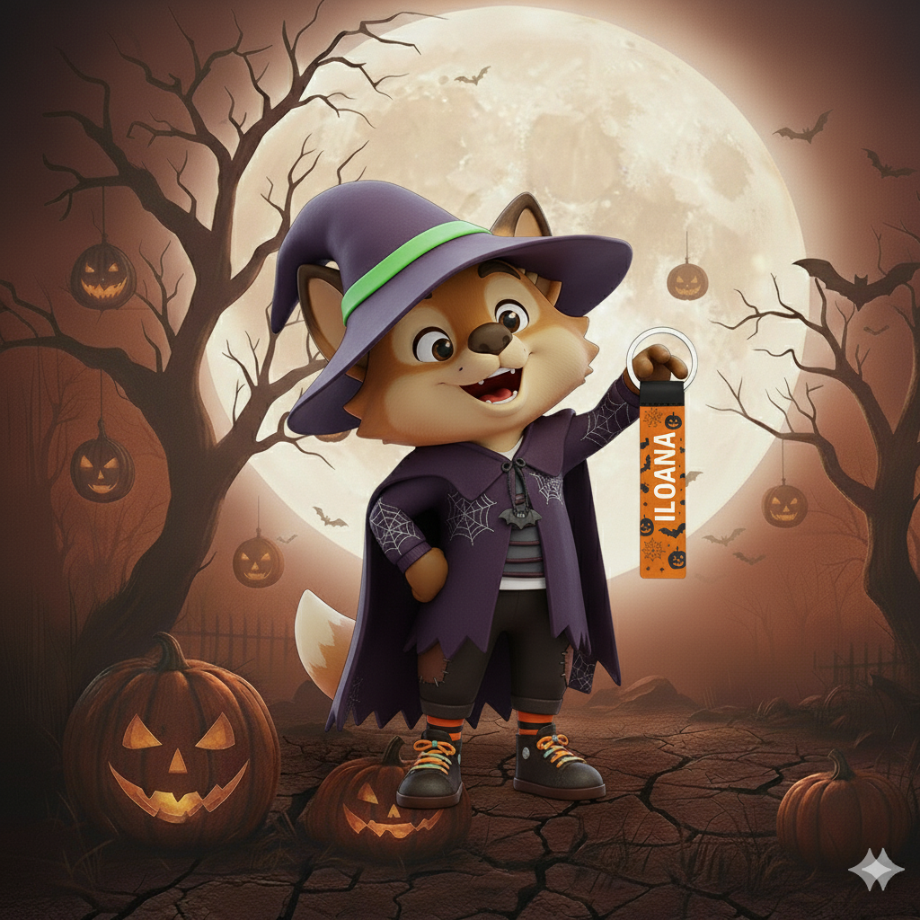 Portes clés avec une touche d’Halloween 👻