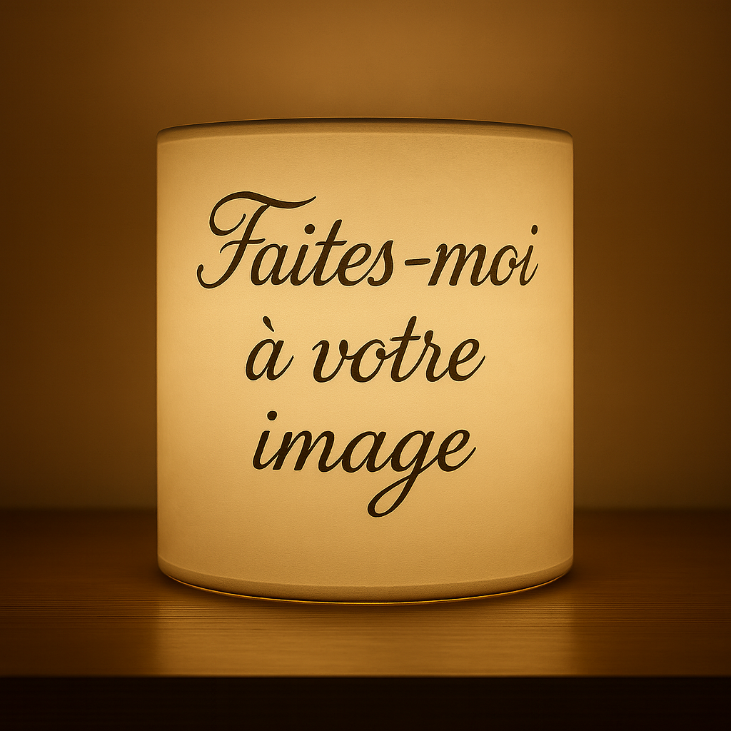 👉 Abat-jour interchangeable personnalisable, fabrication française, idée déco unique et originale.