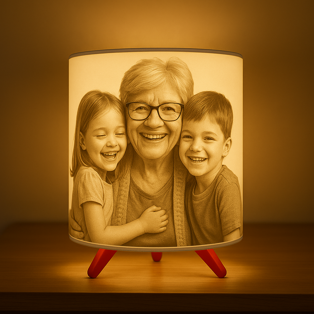 Kit lampe complète personnalisable avec abat-jour interchangeable, fabrication française.