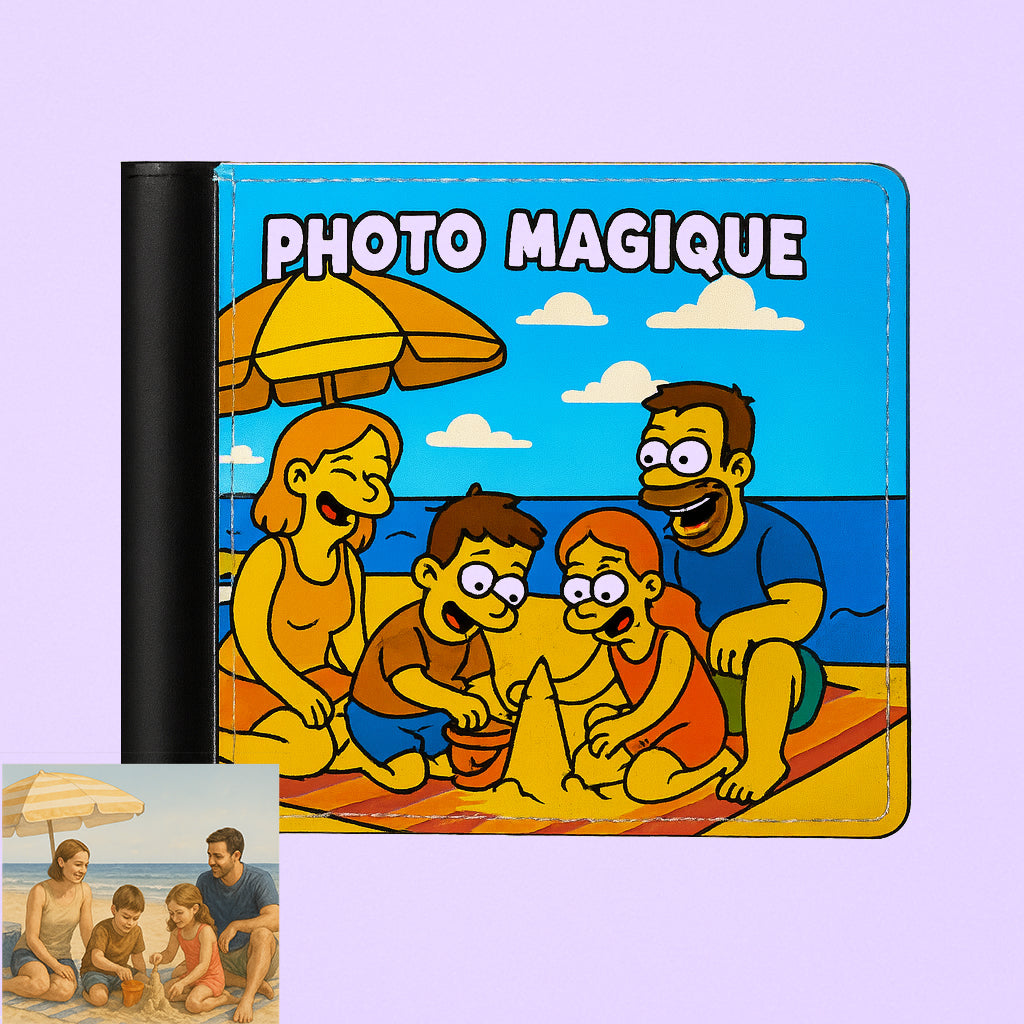 Porte-feuille sublimation personnalisée, parfait comme cadeau unique.
